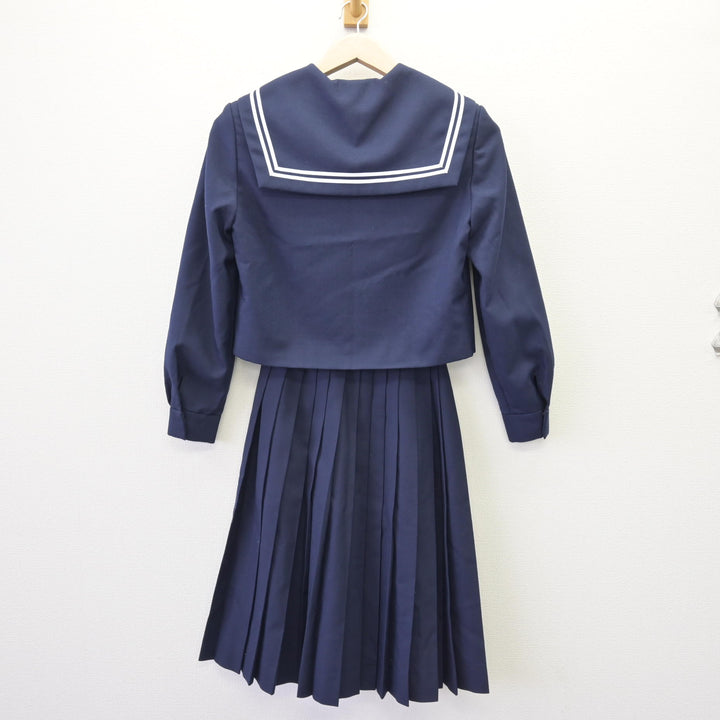 中古】愛知県 上野中学校 女子制服 2点 (セーラー服・スカート