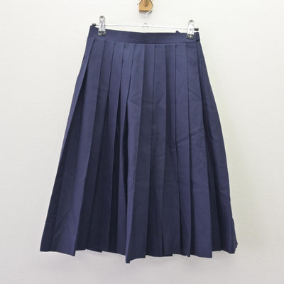 【中古】福島県 藤間中学校 女子制服 2点 (セーラー服・スカート) sf113139