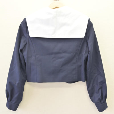 【中古】岐阜県 中山中学校 女子制服 3点 (セーラー服・スカート) sf113155