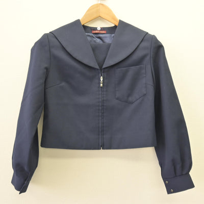 【中古】岐阜県 中山中学校 女子制服 2点 (セーラー服・セーラー服) sf113156