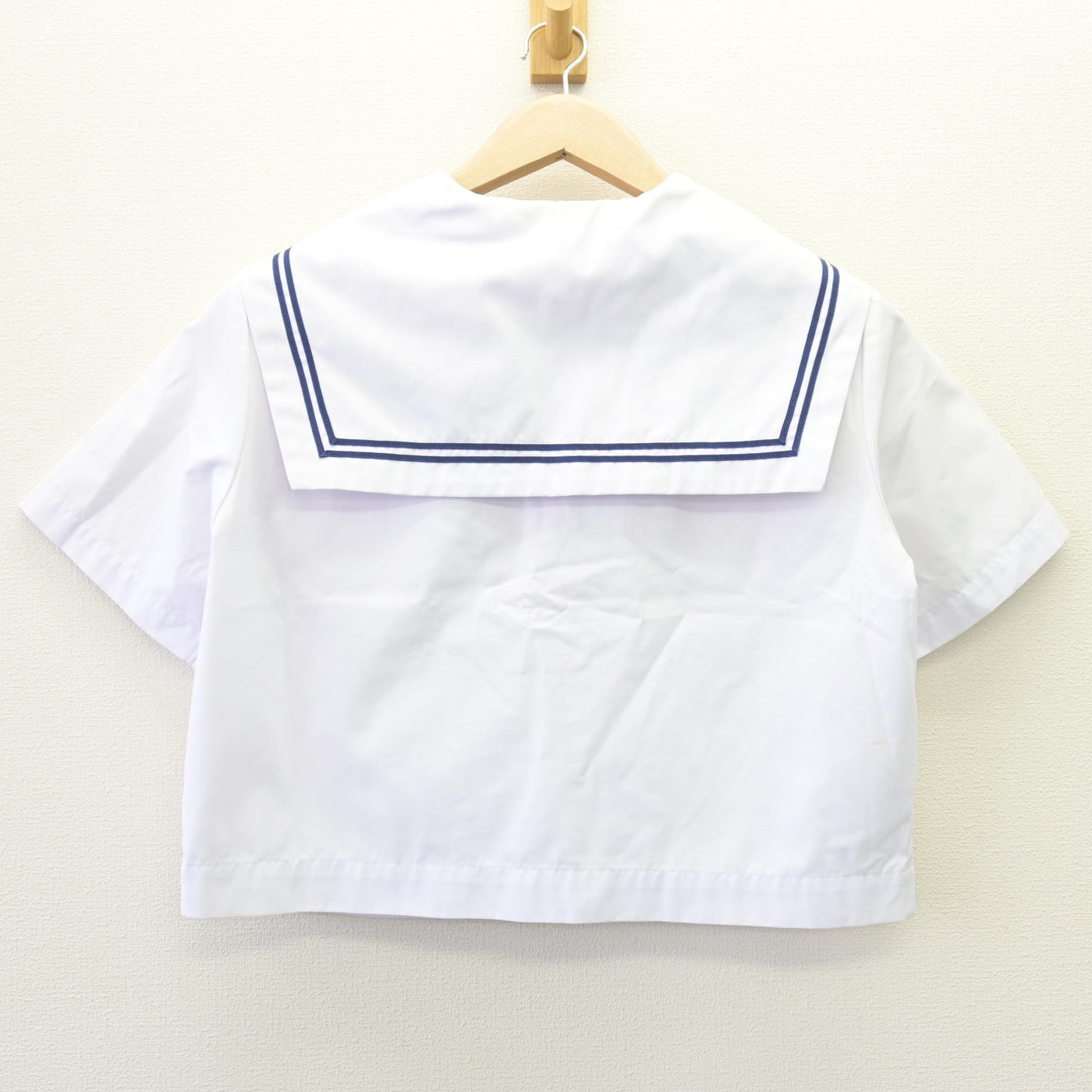 【中古】岐阜県 中山中学校 女子制服 2点 (セーラー服・スカート) sf113159