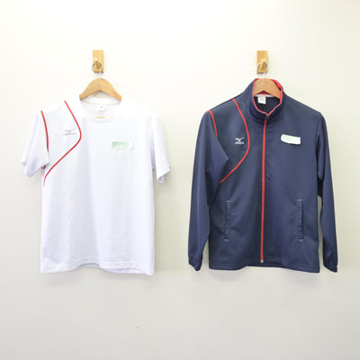 【中古】千葉県 千葉英和高等学校 女子制服 3点 (ジャージ 上・体操服 上・ジャージ 下) sf113183