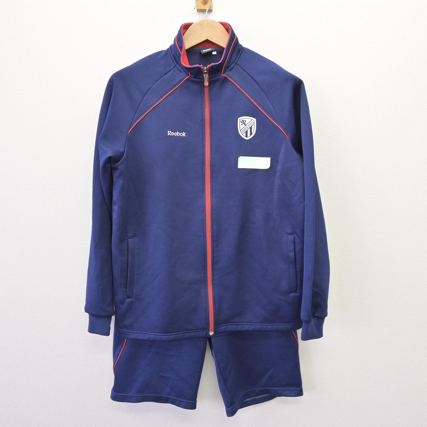 中古】千葉県 西の原中学校 女子制服 2点 (ジャージ 上・体操服 下