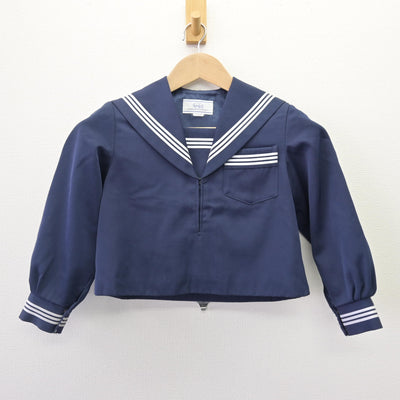 【中古】 学校名不明 女子制服 2点 (セーラー服・スカート) sf113190