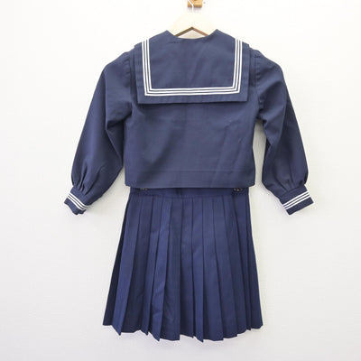 【中古】 学校名不明 女子制服 4点 (セーラー服・スカート) sf113191