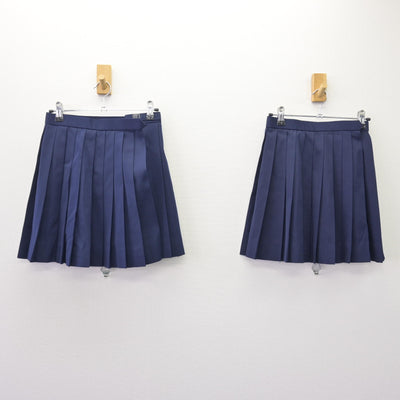 【中古】 学校名不明 女子制服 4点 (セーラー服・スカート) sf113191