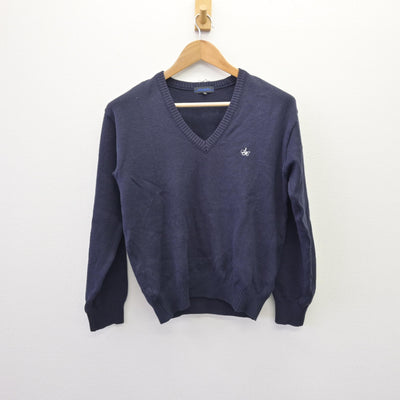 【中古】福岡県 自由ケ丘高等学校 女子制服 2点 (ニット・セーラー服) sf113212