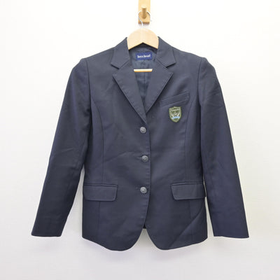【中古】福岡県 自由ケ丘高等学校 女子制服 4点 (ブレザー・シャツ・スカート) sf113213