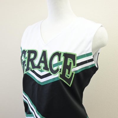 【中古】埼玉県 淑徳与野中学校/バトン部ユニフォーム 女子制服 2点 (部活ユニフォーム 上・部活ユニフォーム 下) sf113268