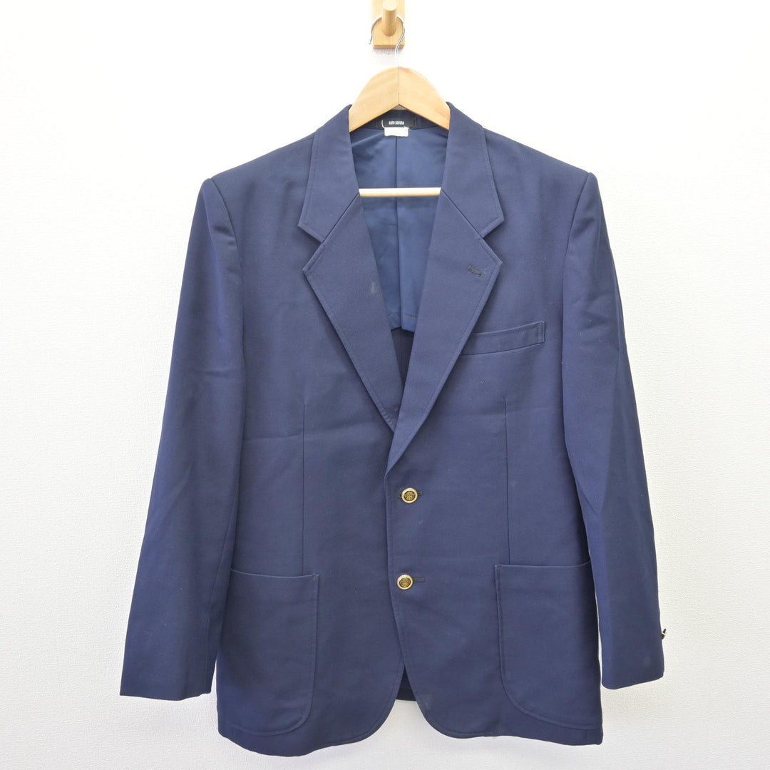 夕陽ヶ丘学園高校　男子ブレザーL 新品未使用 中古制服】山口県 野田学園高等学校 女子制服 5点（ブレザー
