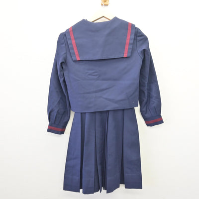 【中古】東京都 青梅市立第一中学校 女子制服 5点 (セーラー服・ジャンパースカート) sf113282