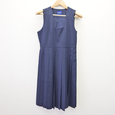 【中古】福岡県 泉中学校 女子制服 2点 (セーラー服・ジャンパースカート) sf113293