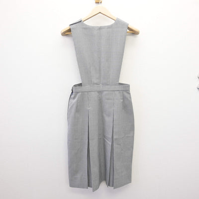 【中古】兵庫県 真砂中学校 女子制服 2点 (ジャンパースカート・スカート) sf113325