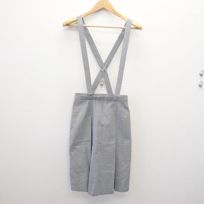【中古】兵庫県 真砂中学校 女子制服 2点 (ジャンパースカート・スカート) sf113325