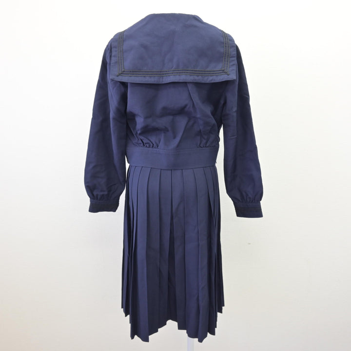 中古】兵庫県 神戸山手女子高等学校 女子制服 3点 (セーラー服