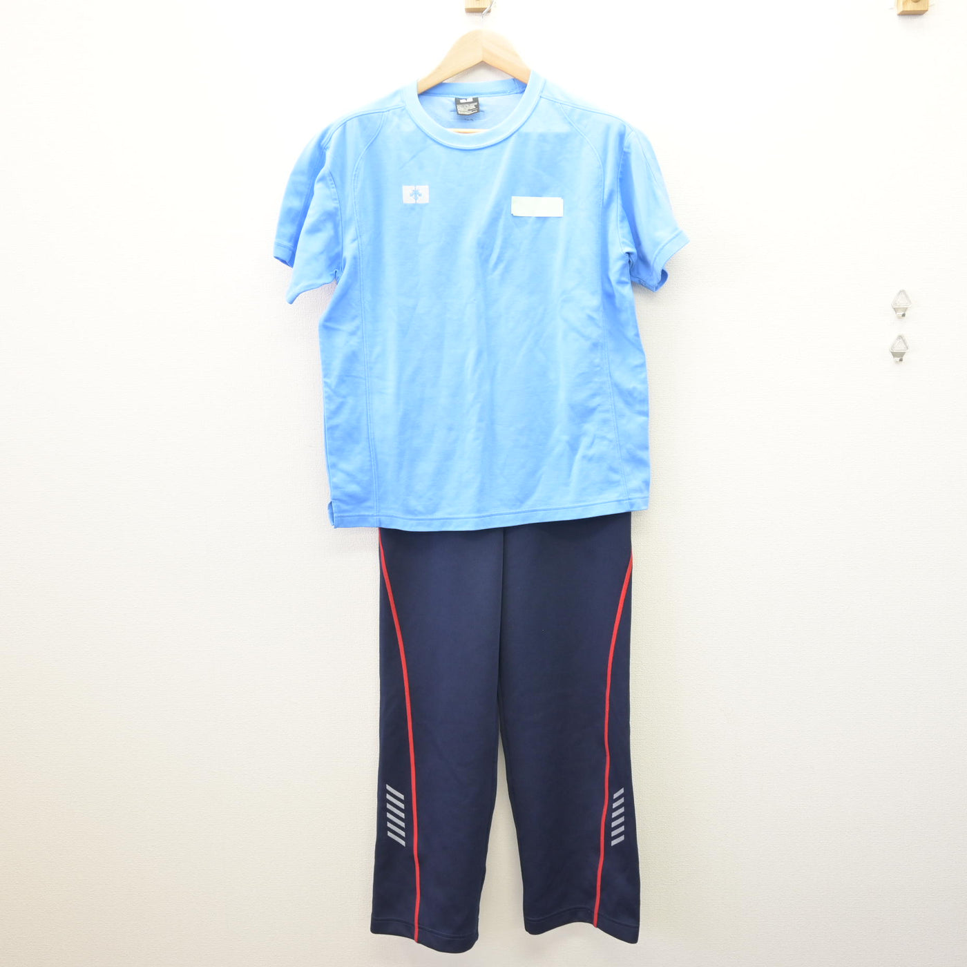 中古】神奈川県 向上高等学校 女子制服 3点 (体操服 上・ジャージ 下