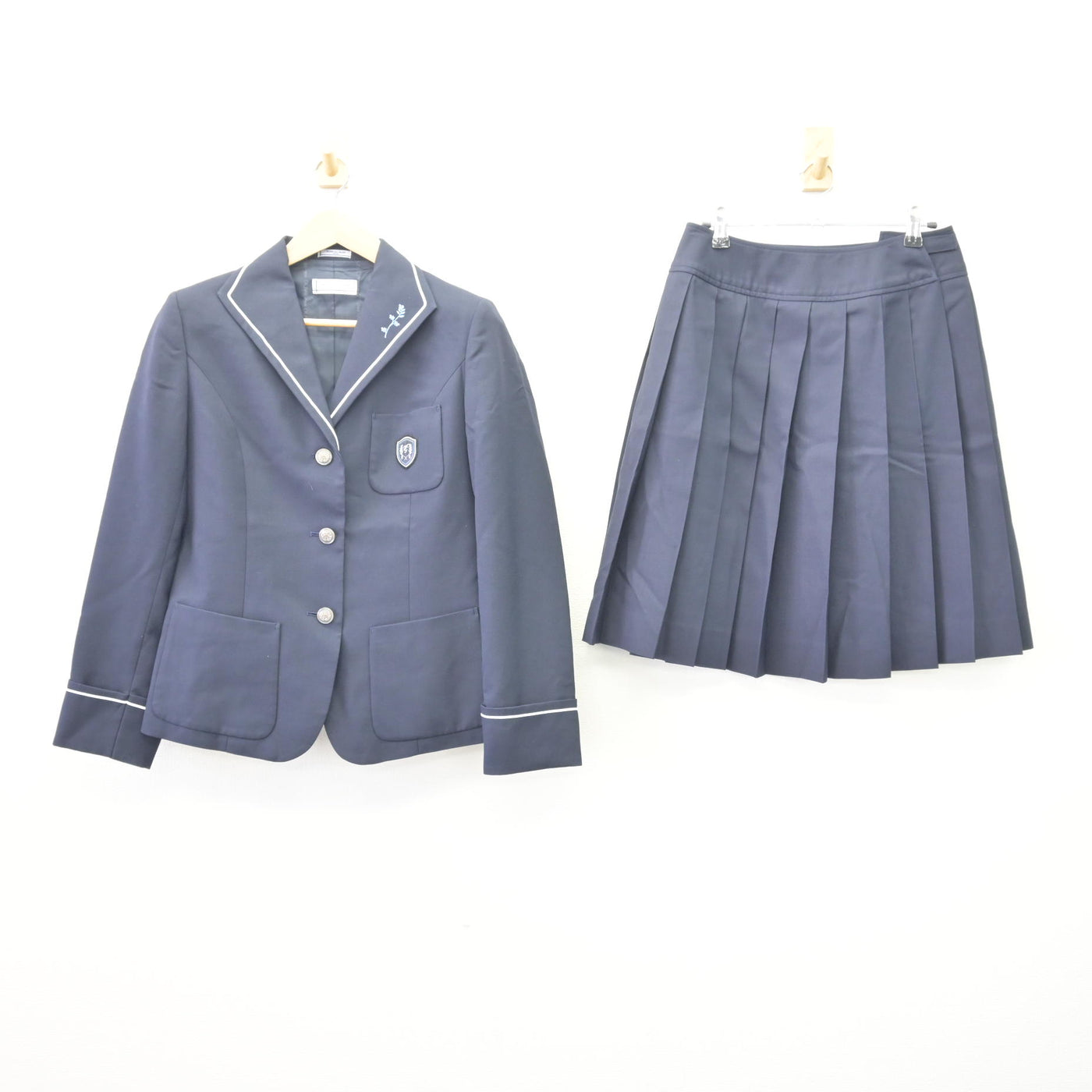 高川学園制服ブレザー 中古制服】山口県 高川学園中学校 女子制服 4点（ブレザー