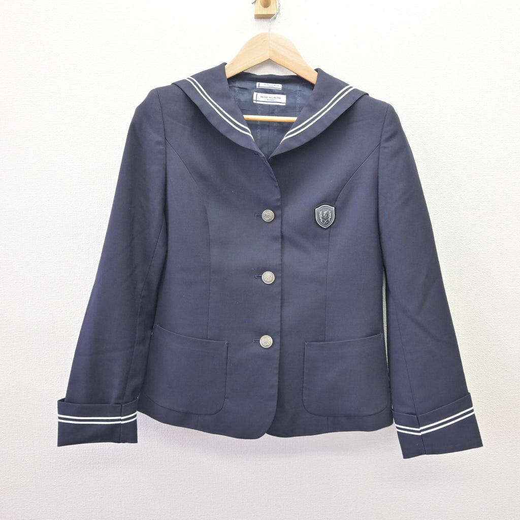 中古】山口県 高川学園中学校/旧制服 女子制服 2点 (セーラー服