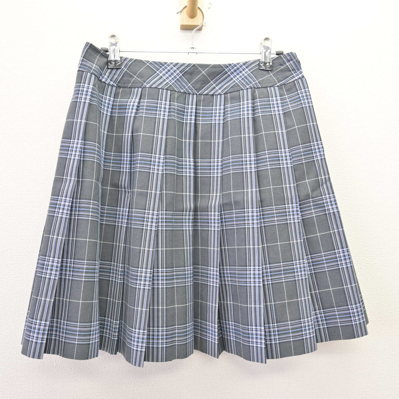 中古】神奈川県 綾瀬西高等学校 女子制服 2点 (ニットベスト・スカート 