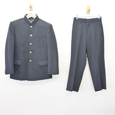 【中古】千葉県 畑沢中学校 男子制服 2点 (学ラン・ズボン) sf113615
