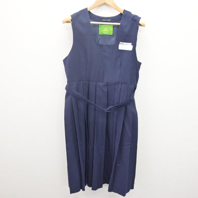 【中古】福岡県 老司中学校 女子制服 3点 (セーラー服・ジャンパースカート) sf113618