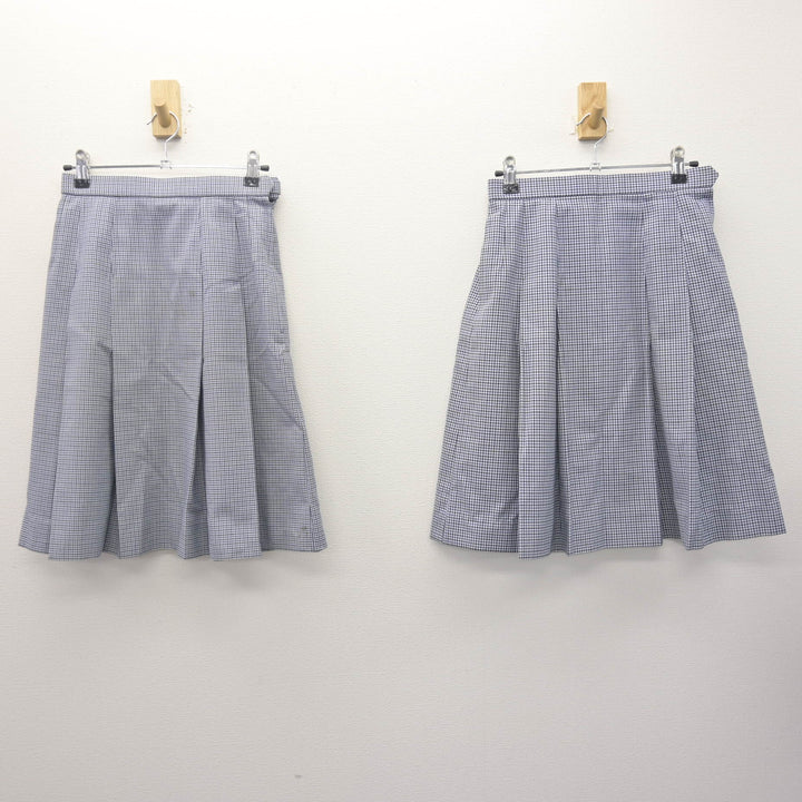 中古】大阪府 上小阪中学校 女子制服 3点 (ブレザー・スカート
