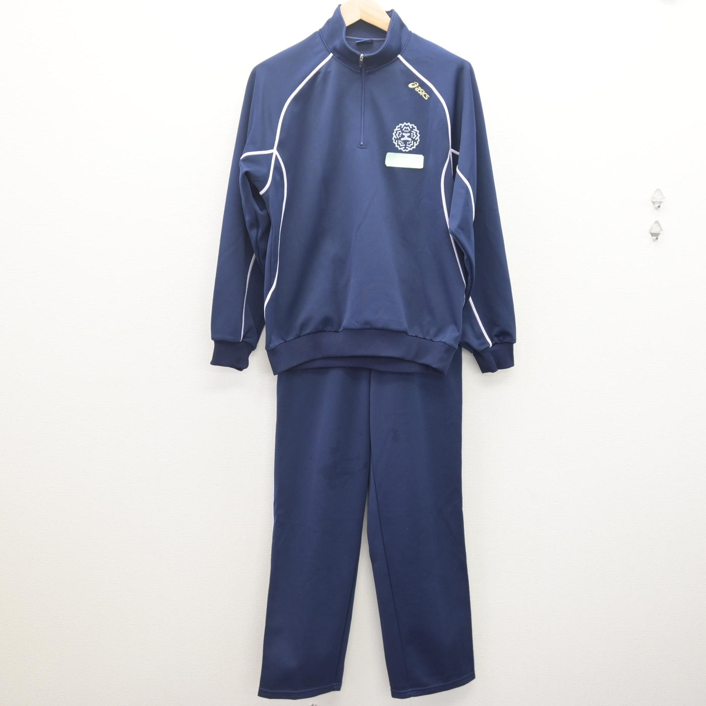 【中古】三重県 松阪工業高等学校 女子制服 2点 (ジャージ 上・ジャージ 下) sf113737