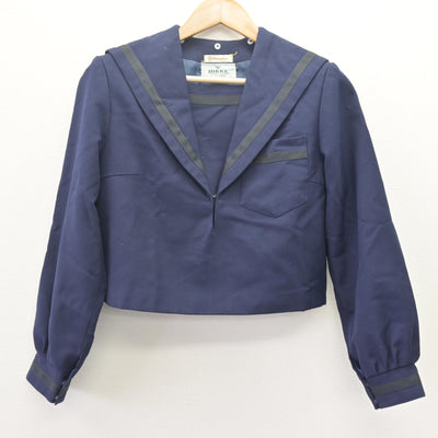 【中古】愛知県 明和高等学校 女子制服 2点 (セーラー服・スカート) sf113743