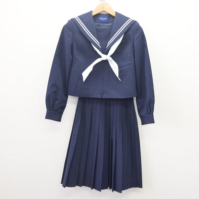【中古】愛知県 横須賀中学校/旧制服 女子制服 3点 (セーラー服・スカート) sf113745