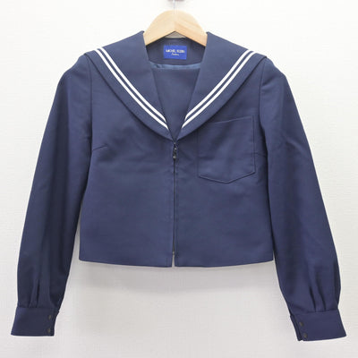 【中古】愛知県 横須賀高等学校 女子制服 2点 (セーラー服・スカート) sf113748