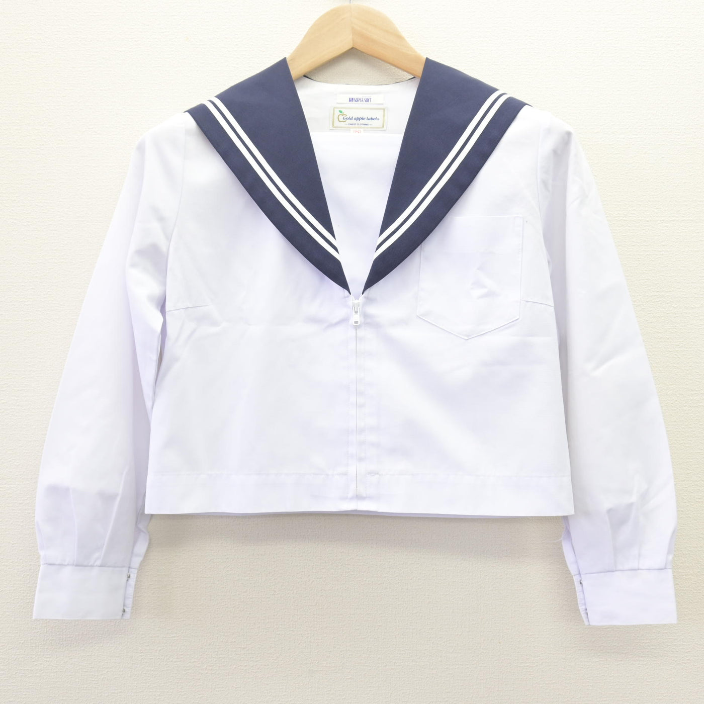 【中古】愛知県 横須賀高等学校 女子制服 2点 (セーラー服・セーラー服) sf113751