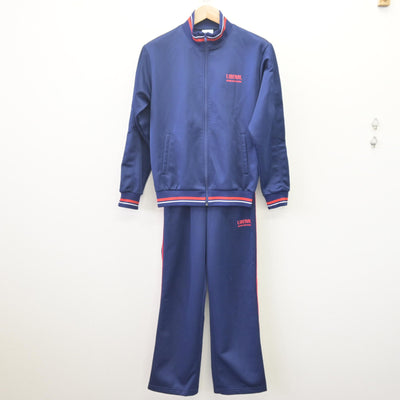 【中古】大阪府 堺リベラル中学校・高等学校 女子制服 2点 (ジャージ 上・ジャージ 下) sf113760