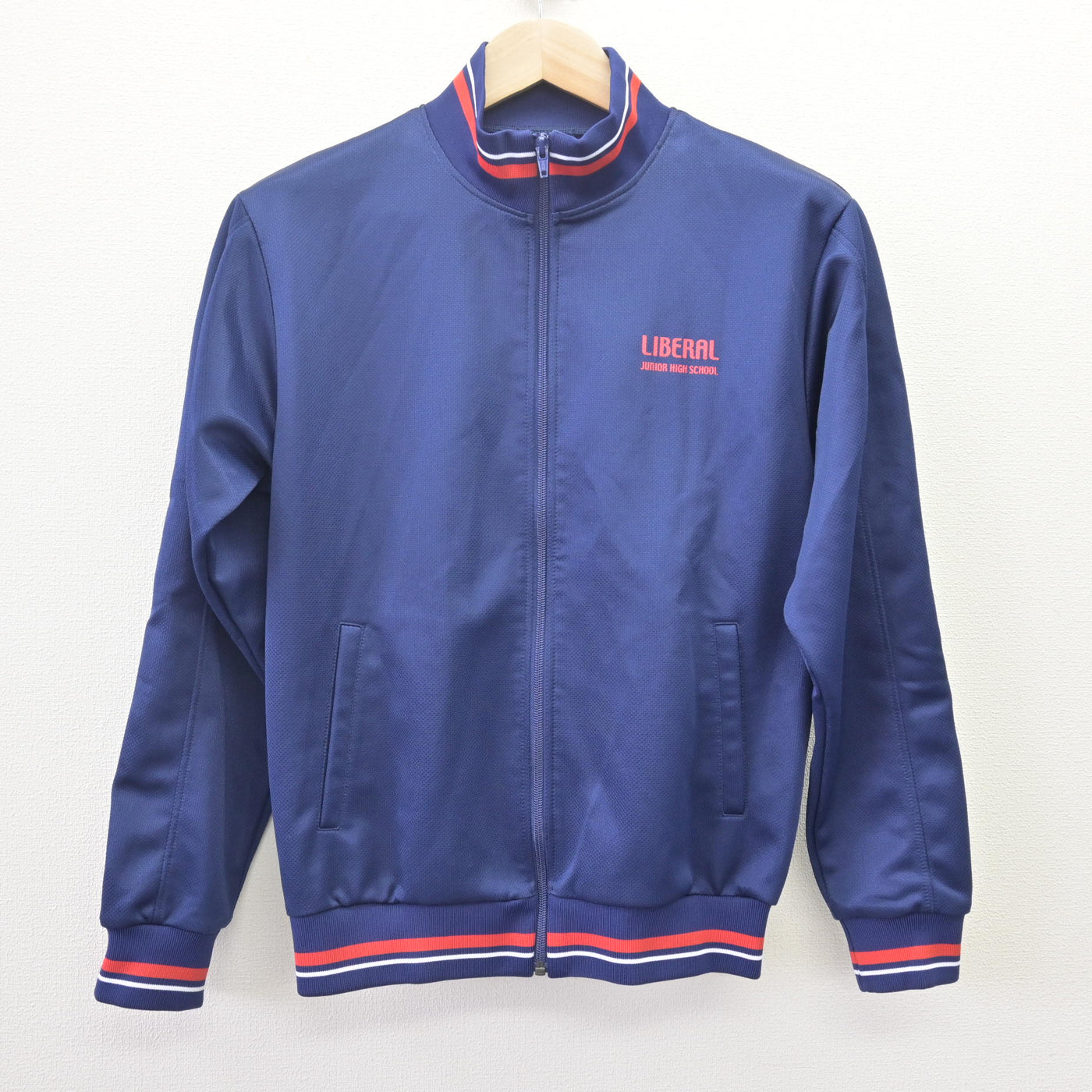 【中古】大阪府 堺リベラル中学校・高等学校 女子制服 2点 (ジャージ 上・ジャージ 下) sf113760