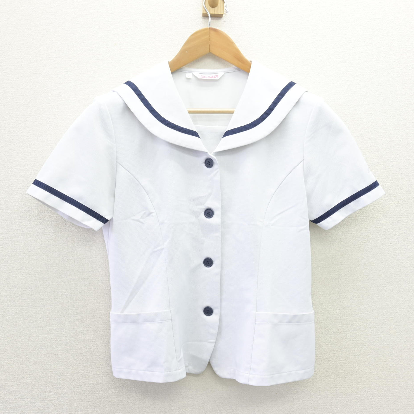 【中古】新潟県 北越高等学校 女子制服 2点 (ニット・セーラー服) sf113782