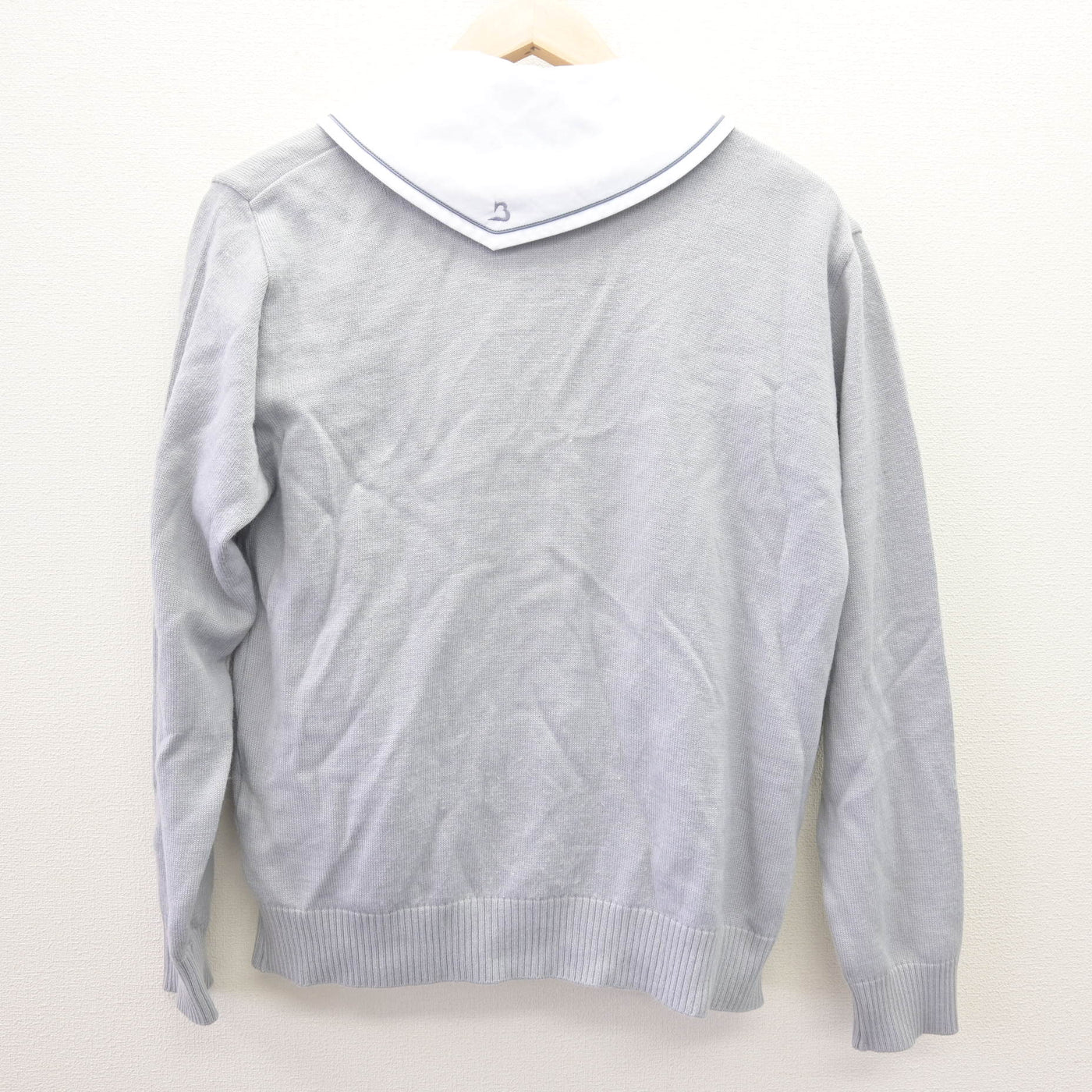 【中古】大阪府 梅花高等学校 女子制服 3点 (ニット・ブラウス) sf113801
