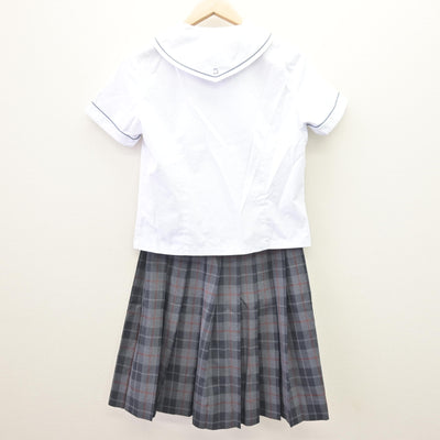 【中古】大阪府 梅花高等学校 女子制服 4点 (ブラウス・スカート) sf113803