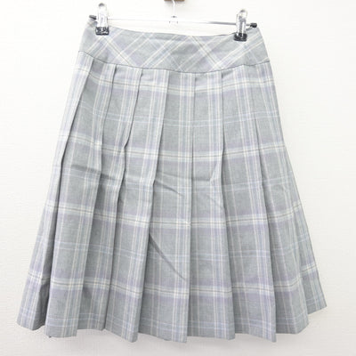 【中古】青森県 柴田学園大学附属柴田学園高等学校 女子制服 3点 (ベスト・スカート) sf113806