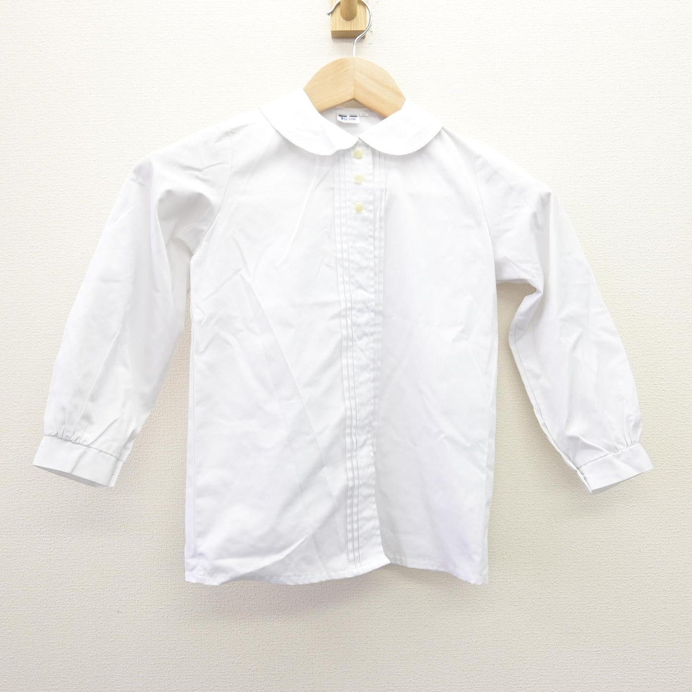【中古】東京都 サレジアン国際学園目黒星美小学校 女子制服 2点 (ブラウス) sf113808