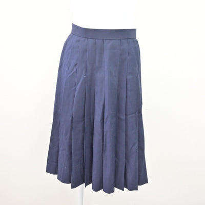 【中古】東京都 関東国際高等学校 女子制服 2点 (セーラー服・スカート) sf113809