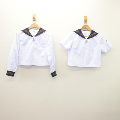 【中古】東京都 関東国際高等学校 女子制服 2点 (セーラー服) sf113810