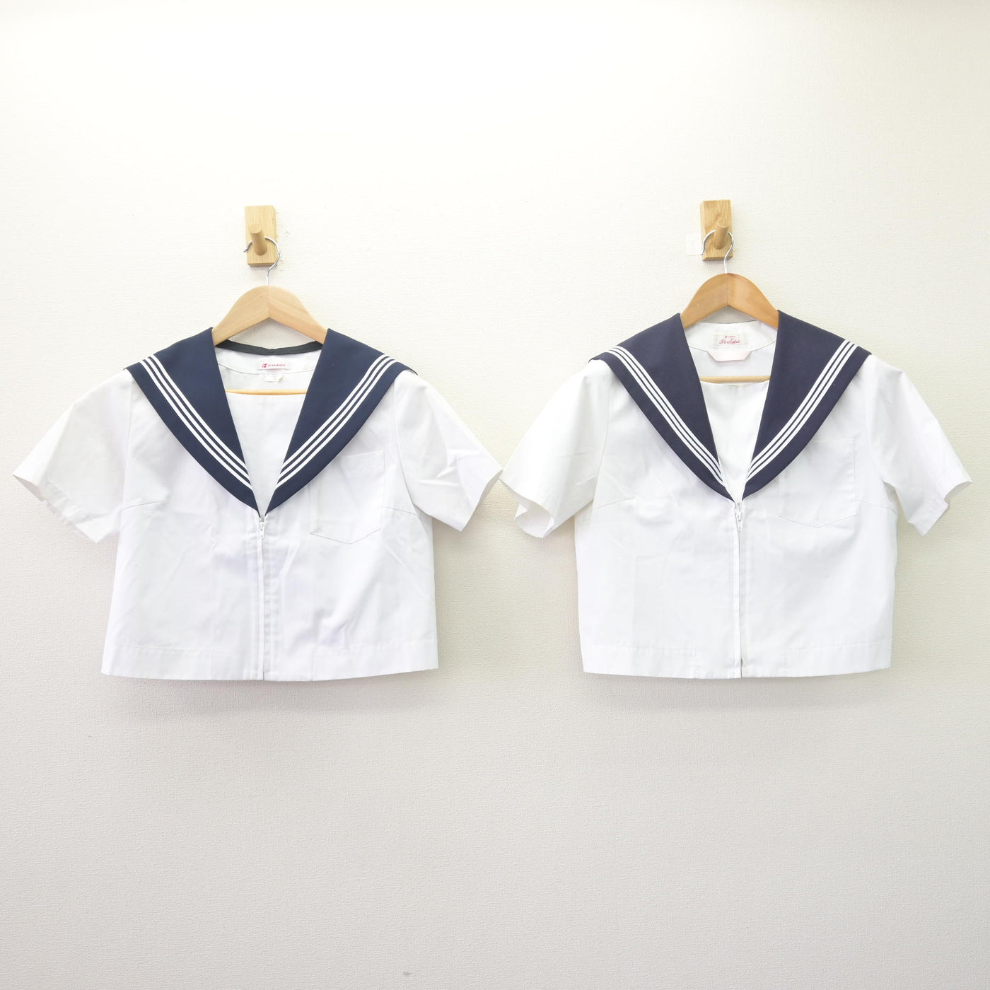 【中古】愛知県 今伊勢中学校 / 旧制服 女子制服 3点 (セーラー服・スカート) sf113841
