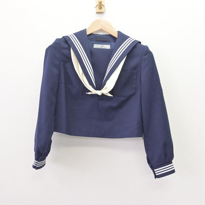【中古】愛知県 愛知教育大学附属名古屋中学校 女子制服 3点 (セーラー服) sf113865