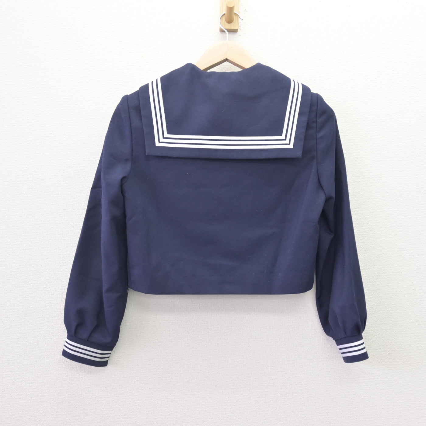 【中古】愛知県 愛知教育大学附属名古屋中学校 女子制服 3点 (セーラー服) sf113865