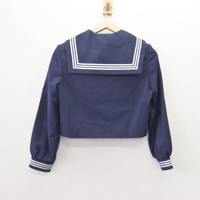 【中古】愛知県 愛知教育大学附属名古屋中学校 女子制服 3点 (セーラー服) sf113865