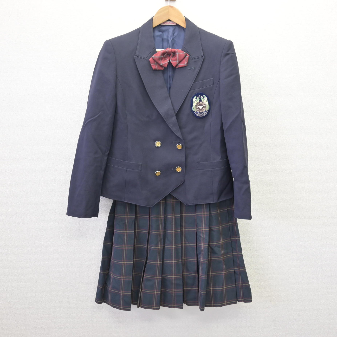 【中古】福井県 福井工業大学附属福井高等学校 女子制服 3点 (ブレザー・スカート) sf113884