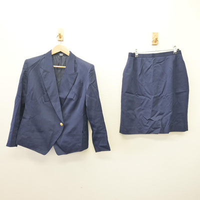 【中古】 学校名不明 女子制服 3点 (ブレザー・スカート) sf113887