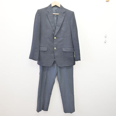 【中古】東京都 高島高等学校 男子制服 3点 (ブレザー・ズボン) sf113901