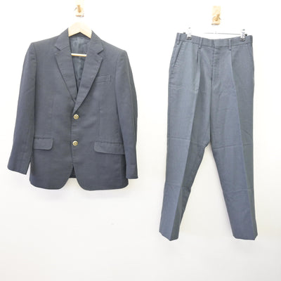 【中古】東京都 高島高等学校 男子制服 3点 (ブレザー・ズボン) sf113901