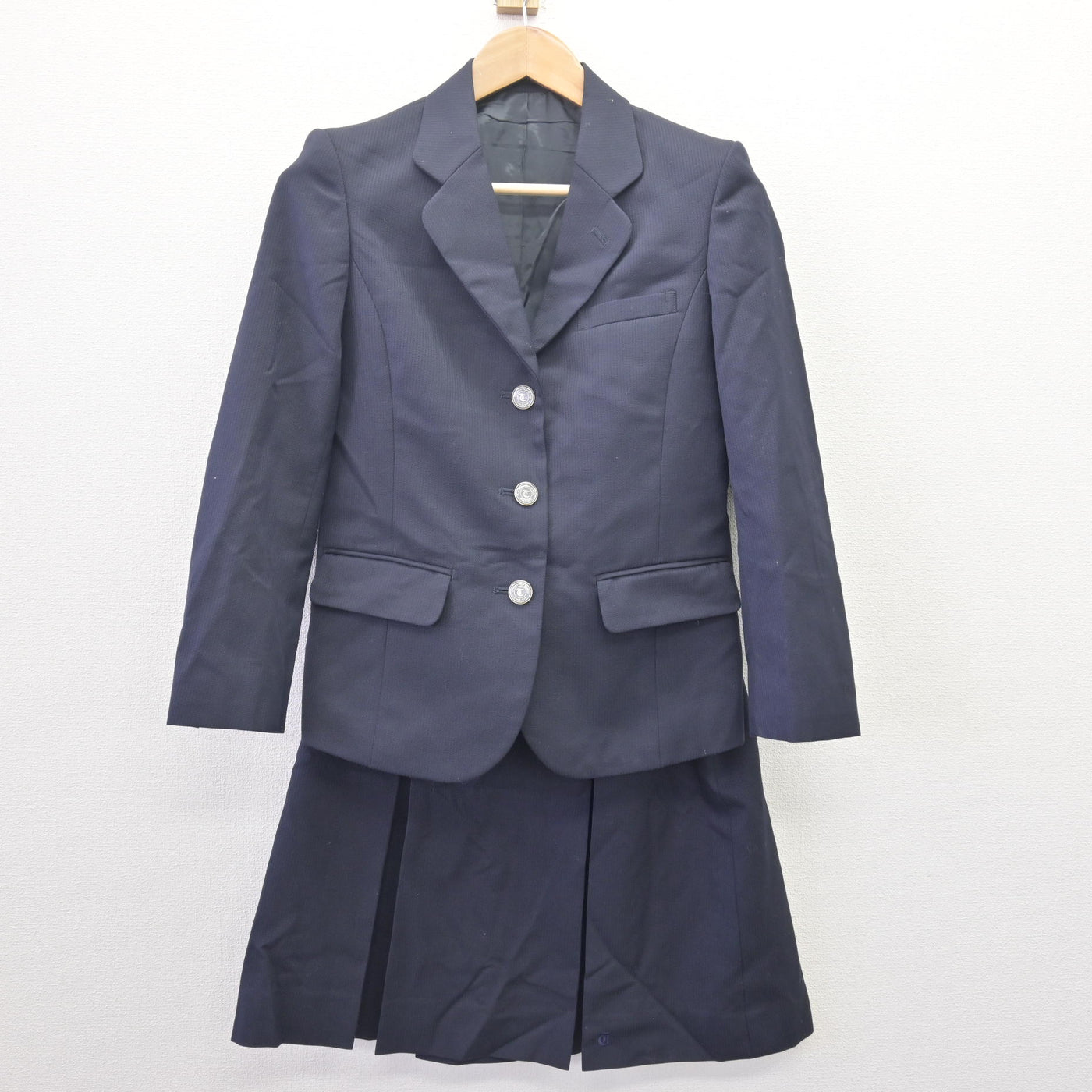 【中古】埼玉県 豊岡高等学校 女子制服 2点 (ブレザー・スカート) sf113905