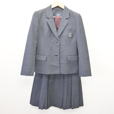 【中古】埼玉県 星野高等学校 女子制服 4点 (ブレザー・ベスト・スカート) sf113907